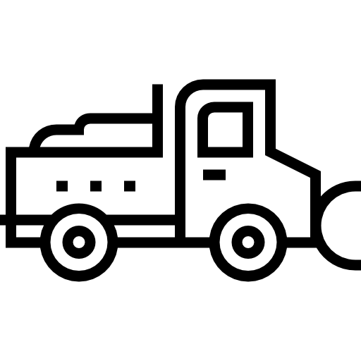 Грузовая машина Detailed Straight Lineal иконка