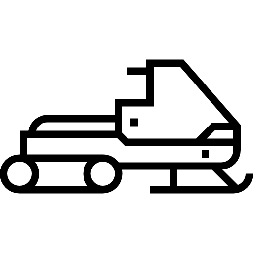 スノーモービル Detailed Straight Lineal icon