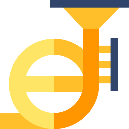 waldhorn Basic Straight Flat icon
