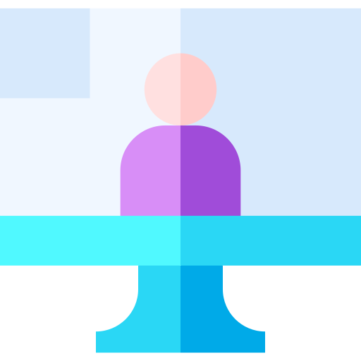 videoanruf Basic Straight Flat icon