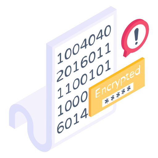 Encryption Generic Isometric icon