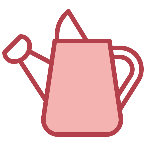 Watering can Surang Red icon