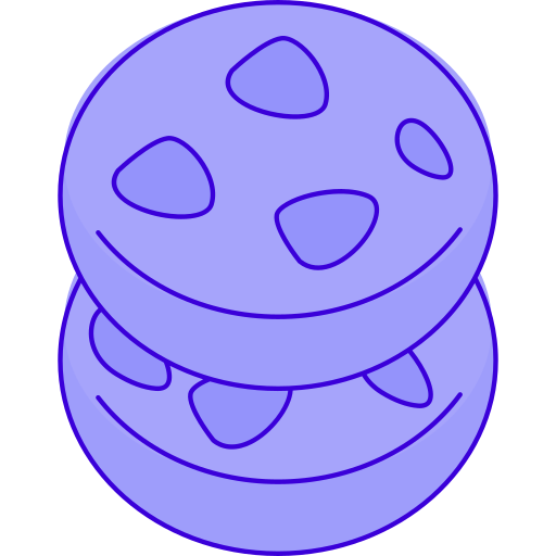 Cookie Generic Outline Color icon