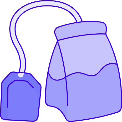 torebka herbaty Generic Outline Color ikona