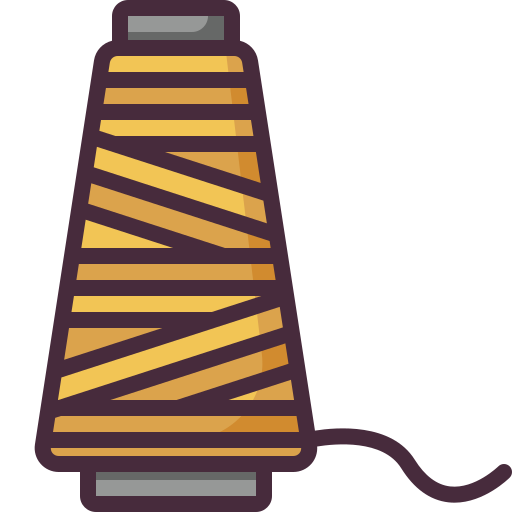 Thread Generic Outline Color icon