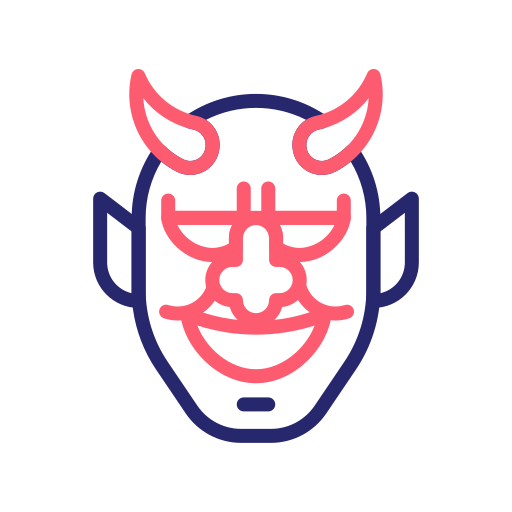Hannya Generic Outline Color icon