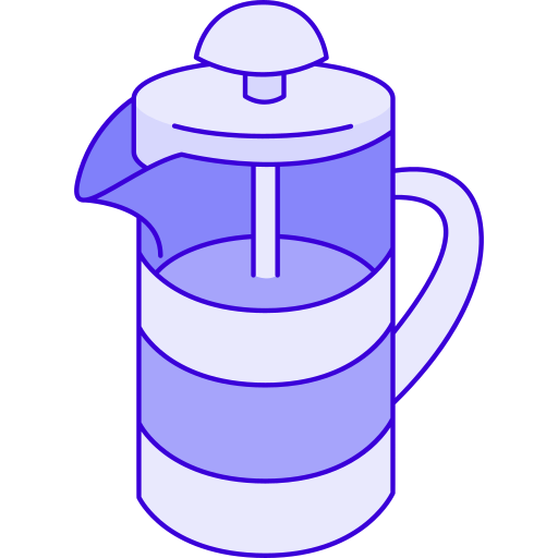 French press Generic Outline Color icon