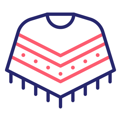 poncho Generic Outline Color icon