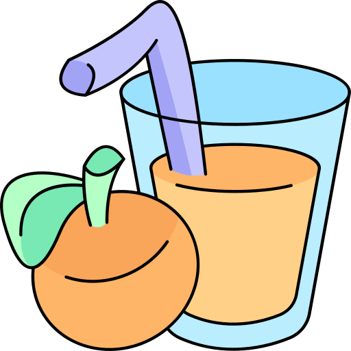orangensaft Generic Thin Outline Color icon
