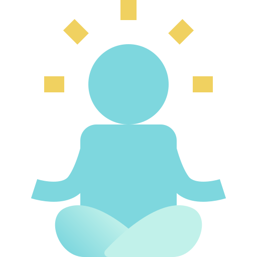 瞑想 Fatima Flat icon