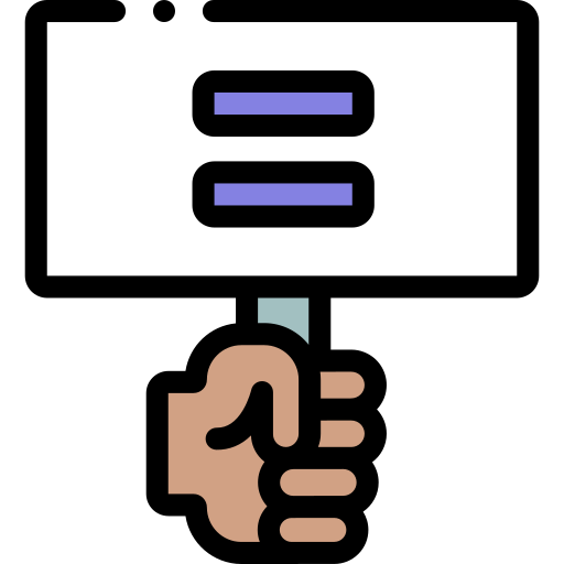 równość Detailed Rounded Lineal color ikona