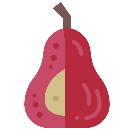 Poached pear Generic Flat icon