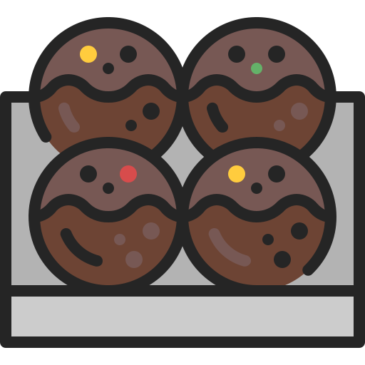 Choco balls Generic Outline Color icon