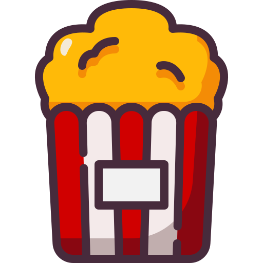 Popcorn Generic Outline Color icon