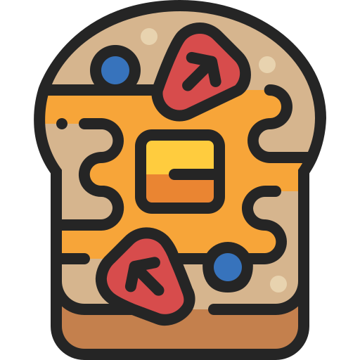 francuskie tosty Generic Outline Color ikona