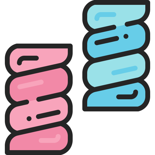 マシュマロ Generic Outline Color icon