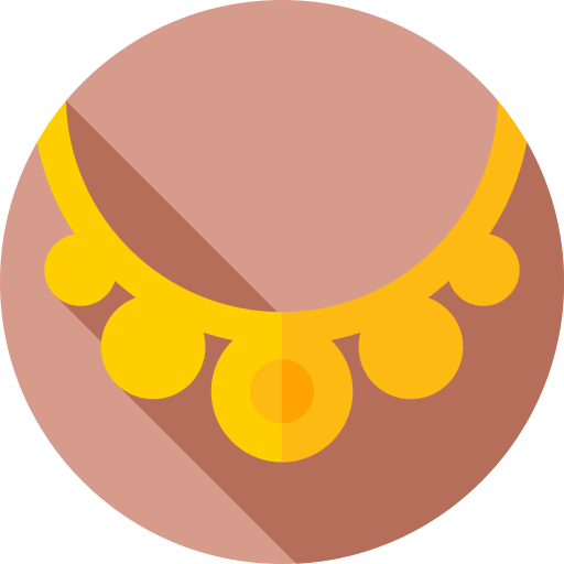 collar Flat Circular Flat icono