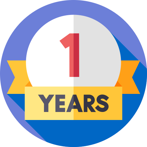 Anniversary Flat Circular Flat icon