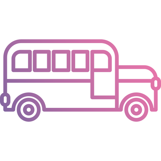 autobús escolar Generic Gradient icono