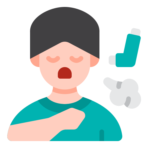 asthma Generic Flat icon