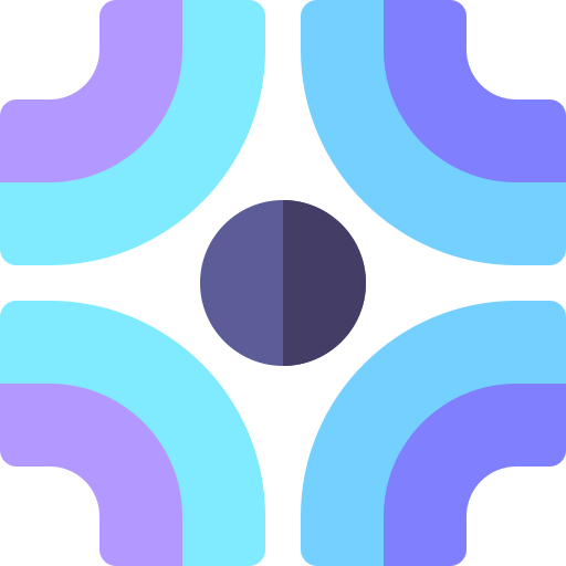 Abstract shape Basic Rounded Flat icon