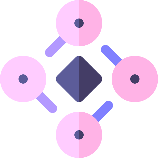 抽象的な形 Basic Rounded Flat icon