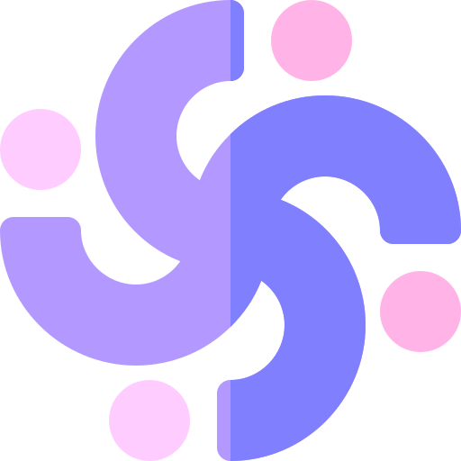 abstrakte form Basic Rounded Flat icon