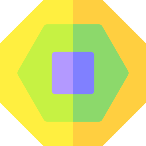 Abstract shape Basic Rounded Flat icon