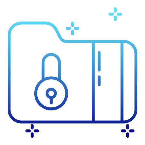 dossier Generic Gradient Icône