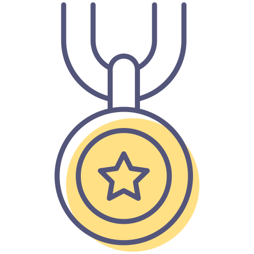 medalla Generic Color Omission icono
