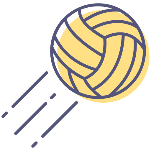 Volleyball Generic Color Omission icon