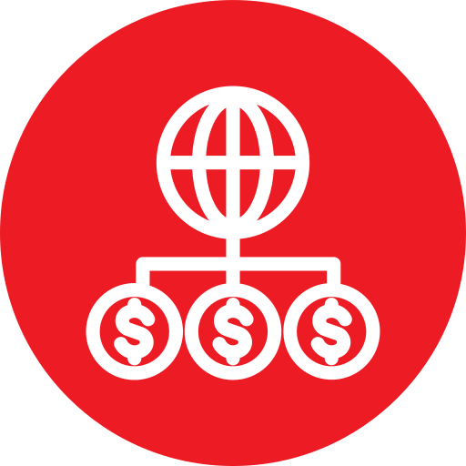 red Generic Circular icono