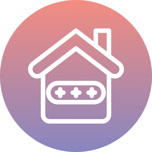 Home Generic Flat Gradient icon