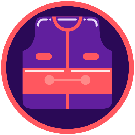 Life jacket Generic Circular icon