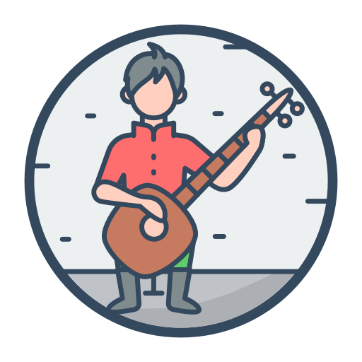Musician Generic Outline Color icon