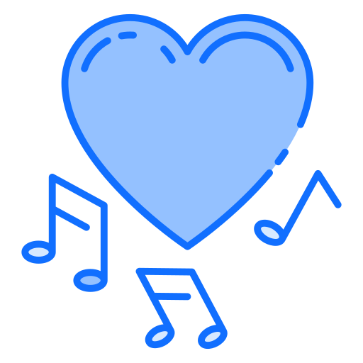 canción de amor Generic Blue icono