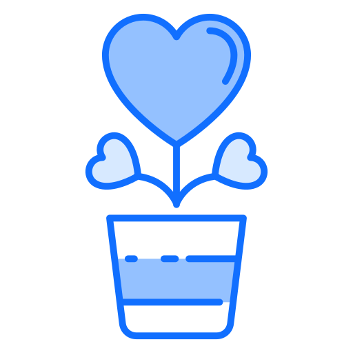 liebe pflanze Generic Blue icon