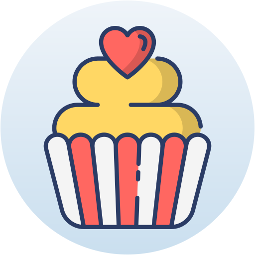 カップケーキ Generic Circular icon