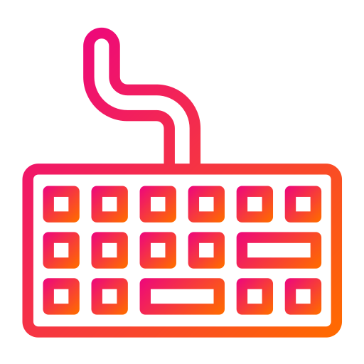 Keyboard Generic Gradient icon