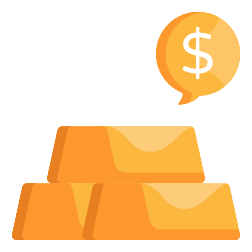 precio de oro Generic Flat icono