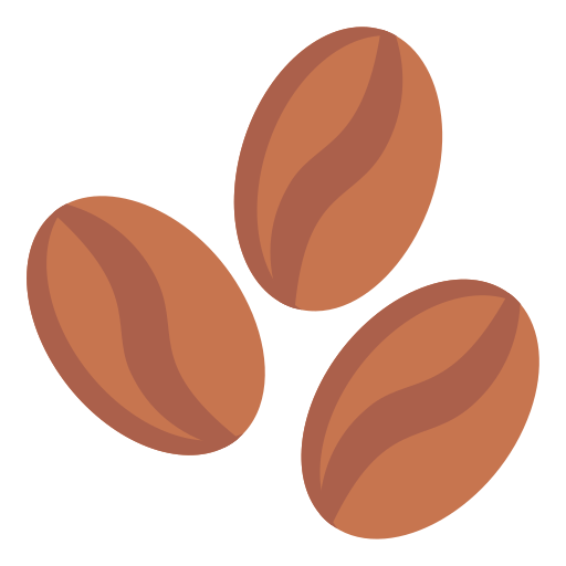 Кофейное семя Generic Outline Color иконка