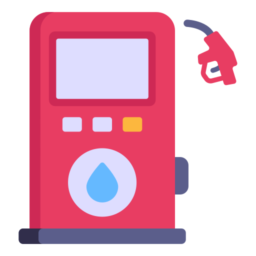 pompa di benzina Generic Outline Color icona