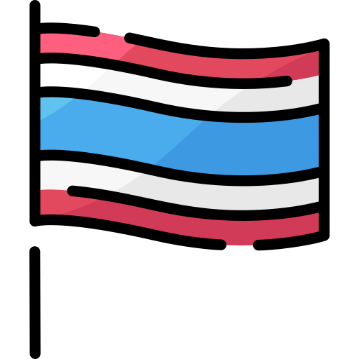 Thailand Generic Outline Color icon