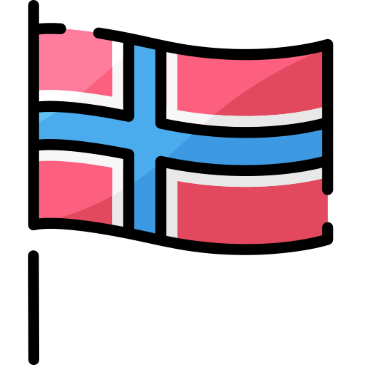 Norway Generic Outline Color icon