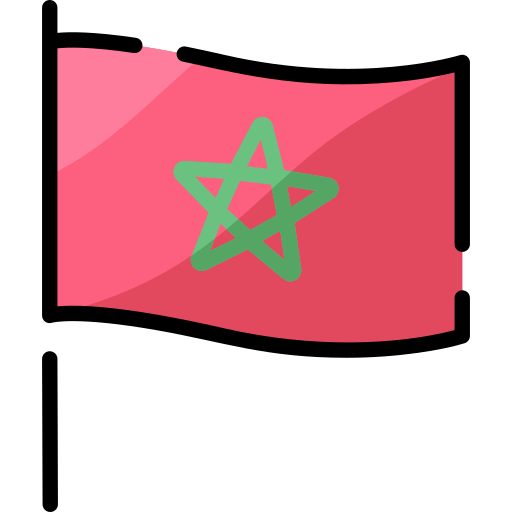 maroc Generic Outline Color Icône