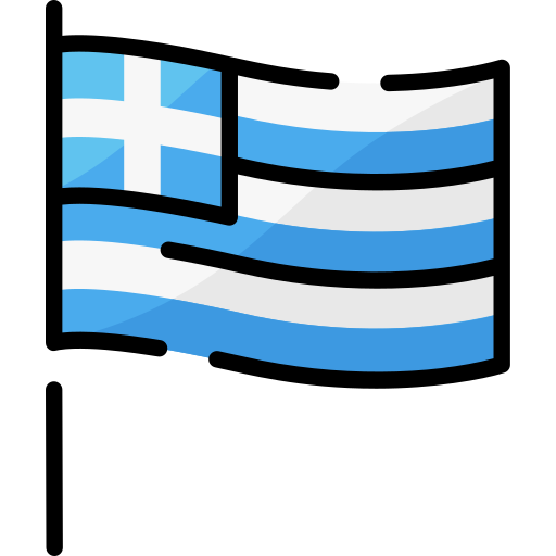 grecja Generic Outline Color ikona