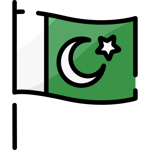pakistan Generic Outline Color icoon