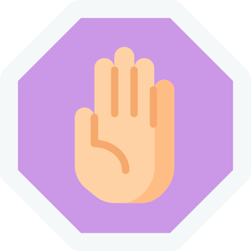 Stop violence Special Flat icon