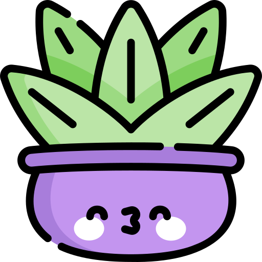 Gasteria Kawaii Lineal color icon