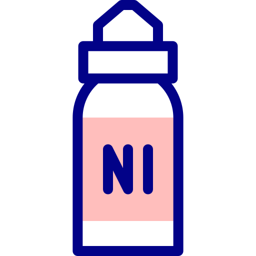 Nicotine Detailed Mixed Lineal color icon